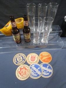 Beer Shoe, Coaster, Glasses