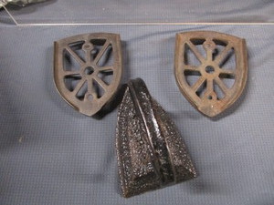 Sad Iron Trivets, Door Stop