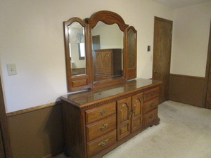 Sumter Dresser & Mirror, Armoire