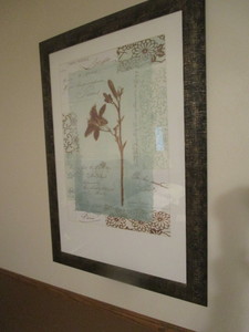 Lily Art, Framed