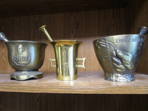 MortarPestle, Dr. Morgan, Brass