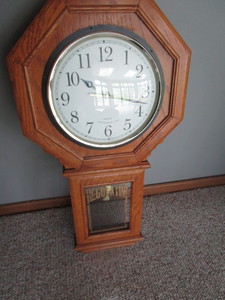 Regulator Style Wall Clock
