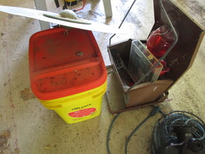 Bird Feeders, Seed, Rain Gauge
