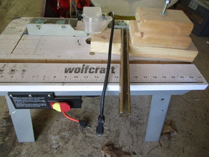 DeWalt Router & Wolfcraft Table