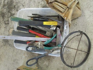 Fish Tape, Hammers, Toolbelt, Bolt Cutters
