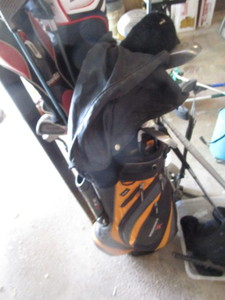 Golf Bag, Clubs, Balls