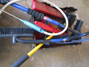 Brushes, Scraper, Funnels