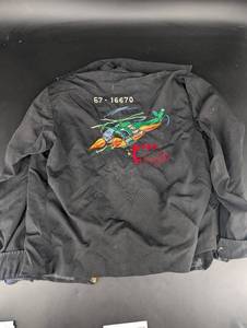 Vintage Eli May Jacket 67-16670 With Embroidered Graphic