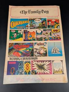 The Family Dog Avalon Ballroom Quicksilver Messenger Service Poster