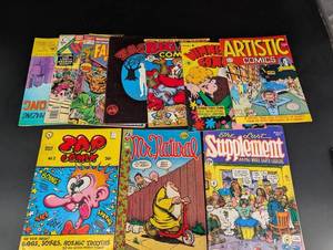 Vintage Underground Comix & Marvel Comics Mixed Lot