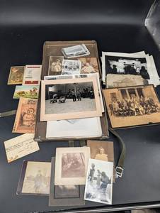 Vintage Photo, Postcard & Advertising Ephemera Mixed Lot