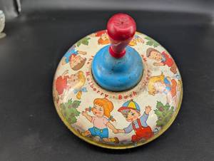 Ohio Art the Mulberry Bush Tin Spinning Top