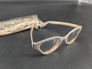 Tura Inc Cat-Eye Eyeglasses With Case