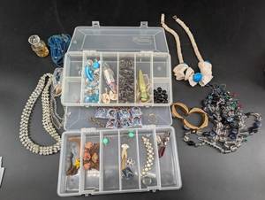 Mixed Vintage Costume Jewelry Assortment