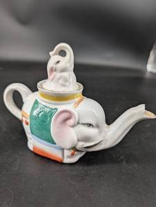 Elephant Shaped Ceramic Teapot