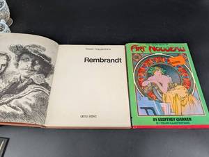 Trewin Copplestone Rembrandt & Geoffrey Warren Art Nouveau (Lot of 2)