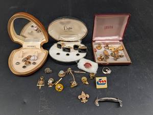 Krementz, Swank & Daytons Cufflinks and Tie Tack Mixed Lot