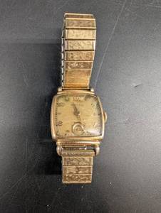 Vintage Hamilton 14k Gold Filled Wristwatch