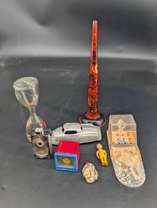 Vintage Halloween Toy Mixed Lot U.s. Metal Toy Mfg. Co. Prince Flex