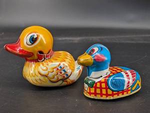 Lehmann Paak-Paak 903 Tin Duck Toys (Lot of 2)