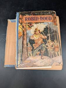 Vintage Robin Hood Henry Gilbert Illustrated