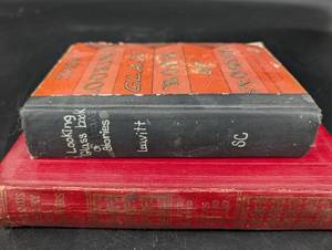 Vintage Mixed Lot of 2 Books Looking Glass Stories With Cover Designed By Edward Gorey & Copeland Treasury