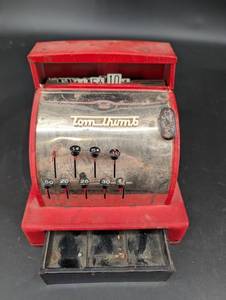 Vintage Tom Thumb Cash Register Toy
