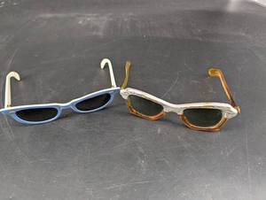 Vintage Cat-Eye Sunglasses (Lot of 2)