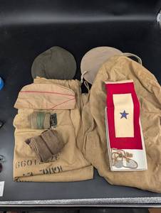 Vintage Military Canvas Signal Flag Set