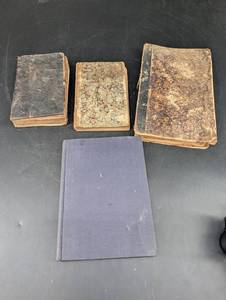 Antique German Books Mixed Lot (Lot of 4)