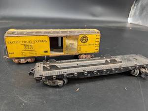 Vintage American Flyer & Pacific Fruit Express Freight Cars Mixed Lot