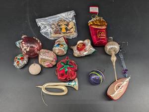 Vintage Christmas Ornament Assortment McDonalds & TBNI Mixed Lot