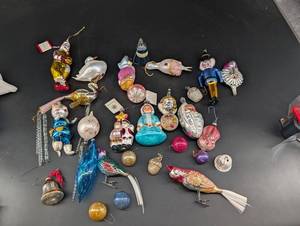 Vintage Christopher Radko Christmas Ornament Mixed Lot
