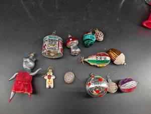 Vintage Christmas Ornament Mixed Lot (11)