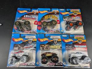 Vintage Hot Wheels Monster Jam Truck Set (Lot of 6)