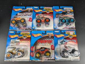 Hot Wheels Monster Jam Carded Truck Lot of 6