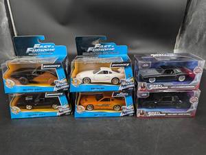 Fast & Furious Die-Cast Car Lot of 6