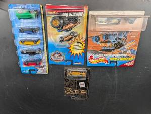 Vintage Hot Wheels & Monster Jam Die-Cast Mixed Lot