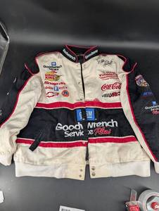 Vintage Chase Authentics NASCAR Goodwrench Service Plus Jacket Size EX