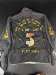 Embroidered Vietnam Souvenir Jacket With Don Name