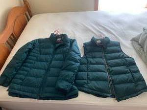 Vest and jacket...