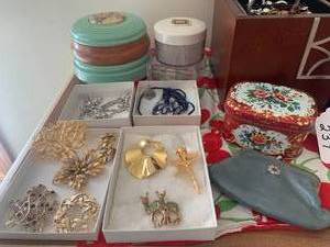 Jewelry, jewelry box and trinket bo...