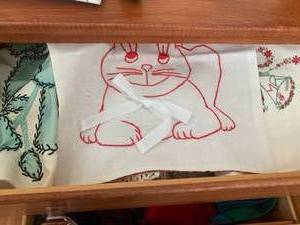 Embroider work, glasses, hankies, v...