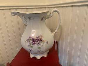Vashti porcelain pitcher...