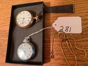 Pocket watches - Elgin and Ingraham...
