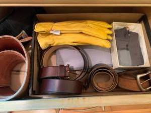 Belts, back braces, work gloves...