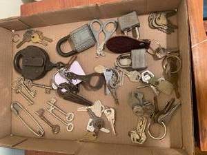 Key and lock collection...