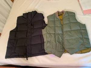 Mens puffer vests...