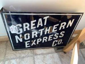 Great Northern Express Co. porcelai...