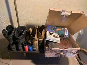 Mens shoes and boots, sizes 12 and...